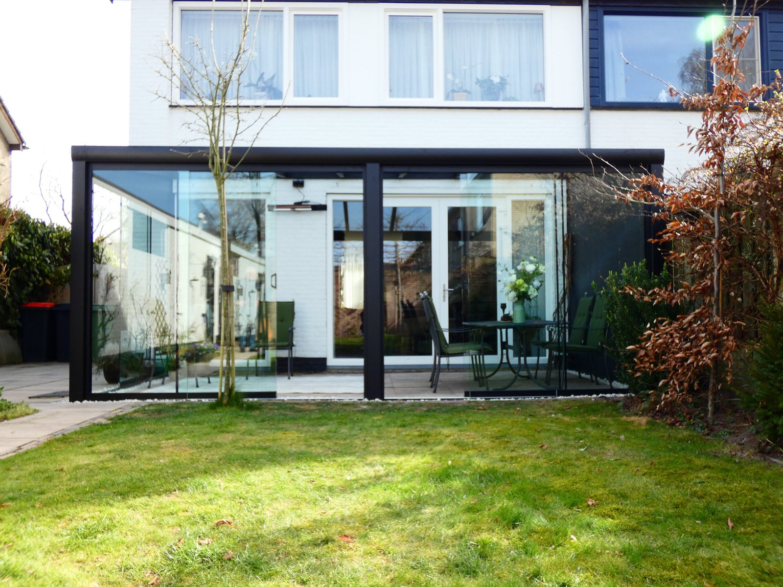 aluminium overkapping België | overkapping op maat